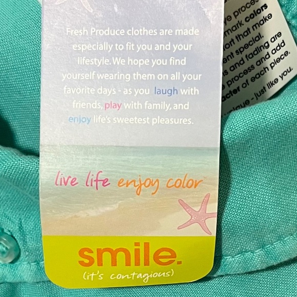 Fresh Produce Men’s Oxford Shirt; Men's size 1X; New w/ Tags - Picture 11 of 14